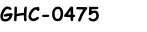 GHC-0475