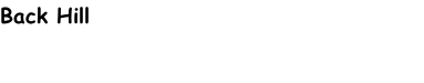 Back Hill