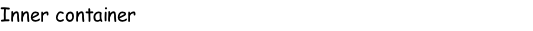Inner container