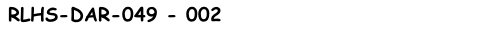 RLHS-DAR-049 - 002