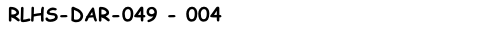 RLHS-DAR-049 - 004