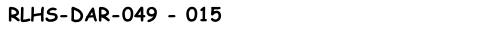 RLHS-DAR-049 - 015