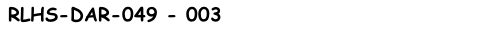 RLHS-DAR-049 - 003