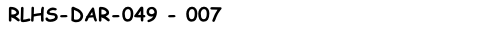 RLHS-DAR-049 - 007