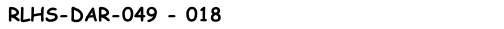 RLHS-DAR-049 - 018